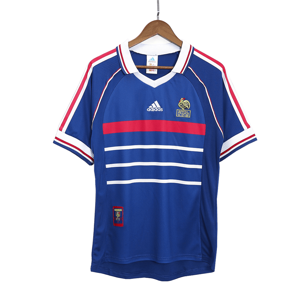 Retro France Home Jersey World Cup 1998