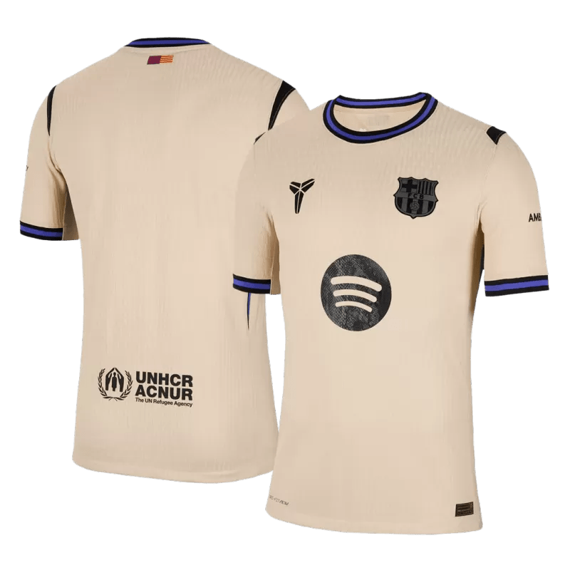 Barcelona x Kobe Bryant Away Custom Player Version Soccer Jersey 2025/26