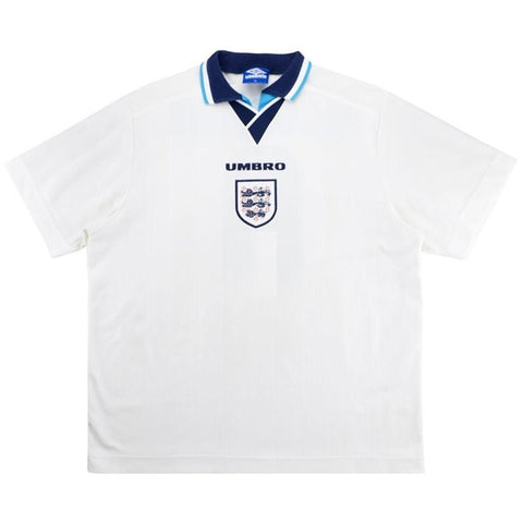 Retro England Home Jersey Euro Cup 1996