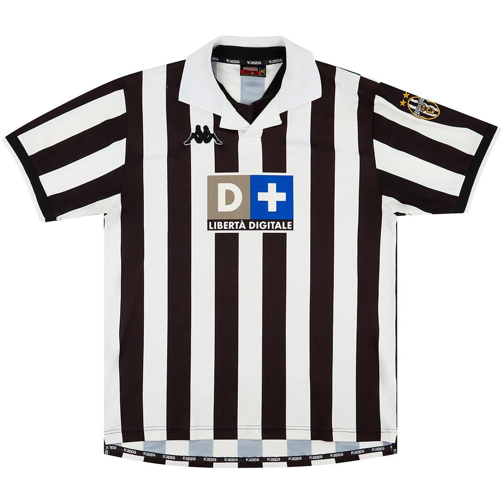 Del Piero #10 Retro Juventus Home Jersey 1998/99