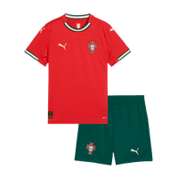 Portugal Home Soccer Jersey Kit 2025 Kids(Jersey+Shorts)