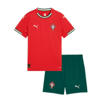 Portugal Home Soccer Jersey Kit 2025 Kids(Jersey+Shorts)