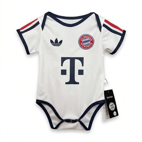 26-27 Bayern white Away Baby, back