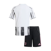 Juventus Home Soccer Jersey Kit 2025/26 Kids(Jersey+Shorts)