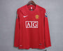 Manchester United 2007/2008 Home kit – Long sleeve