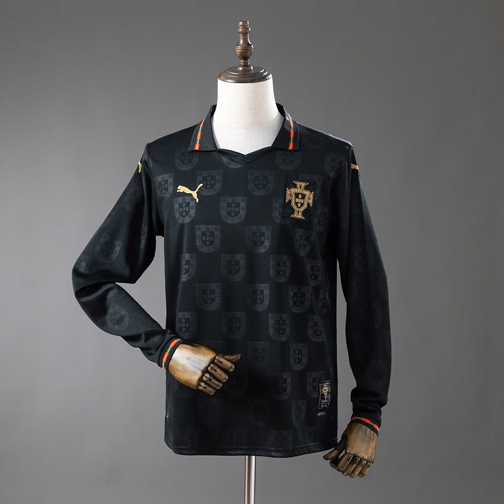 Portugal 2026 Black Panthera Long Sleeves