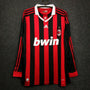 AC Milan 2009/2010 Home Kit – Long Sleeves