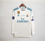 Real Madrid 2017/2018 Home Kit – long sleeves