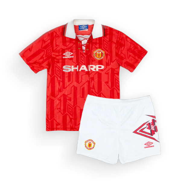 Manchester United Retro Home Kids 1992-94