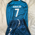 STOCK: REAL MADRID 2017 LONG SLEEVES KIDS SIZE (26-RONALDO)