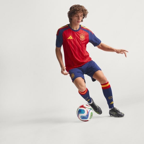 Spain 26 Home Authentic Jersey