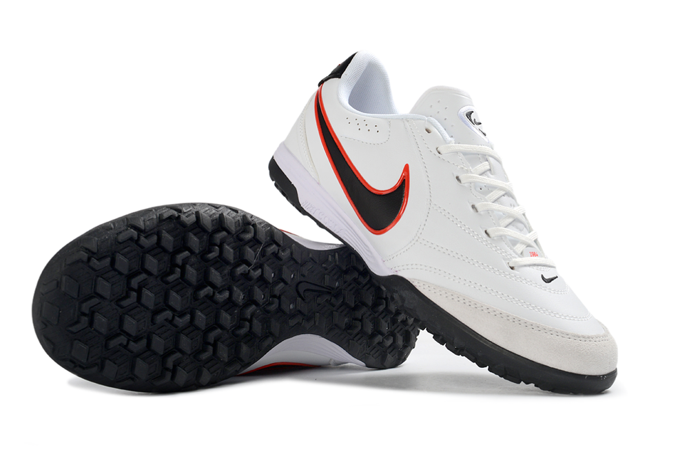 Tiempo Legend Elite TF white and black and red turf shoe, view 4
