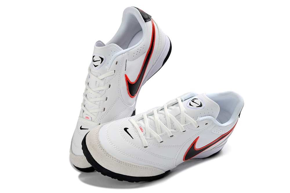 Tiempo Legend Elite TF white and black and red turf shoe, view 7