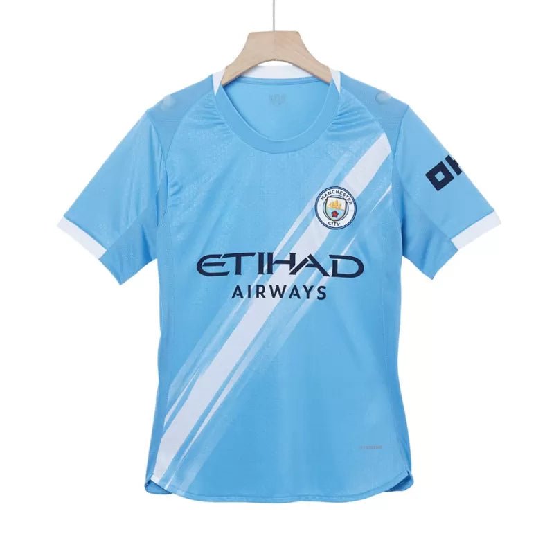 Manchester City Home Custom Player Version Soccer Jersey 2025/26