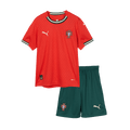 Portugal Home Soccer Jersey Kit 2025 Kids(Jersey+Shorts)
