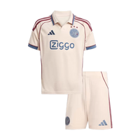Kids Ajax Third Away Soccer Kits 2025/26