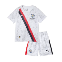 Manchester City Soccer Jersey Kit 2025/26 Kids(Jersey+Shorts)