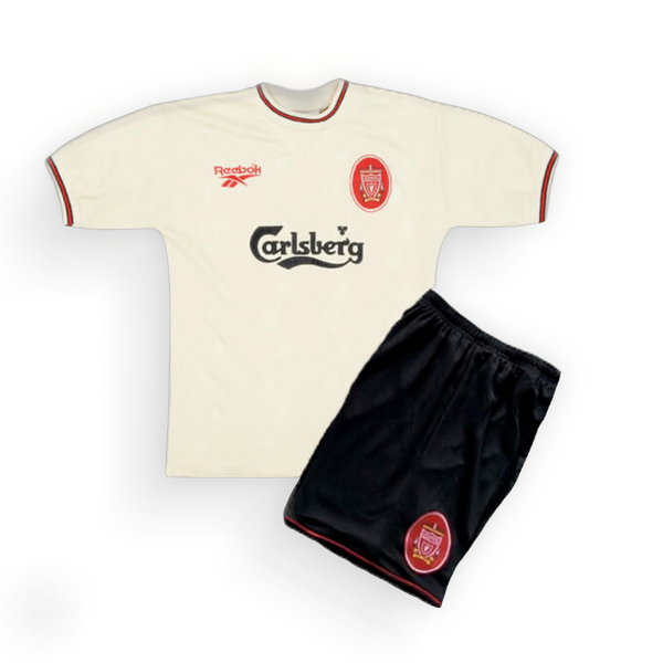 Liverpool FC Retro Away Kids Football Kit 1996-97