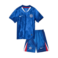 Chelsea Home Soccer Jersey Kit 2025/26 Kids(Jersey+Shorts)