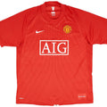 STOCK : MANCHETSER UNITED 2007 HOME (S-XL-RONALDO))