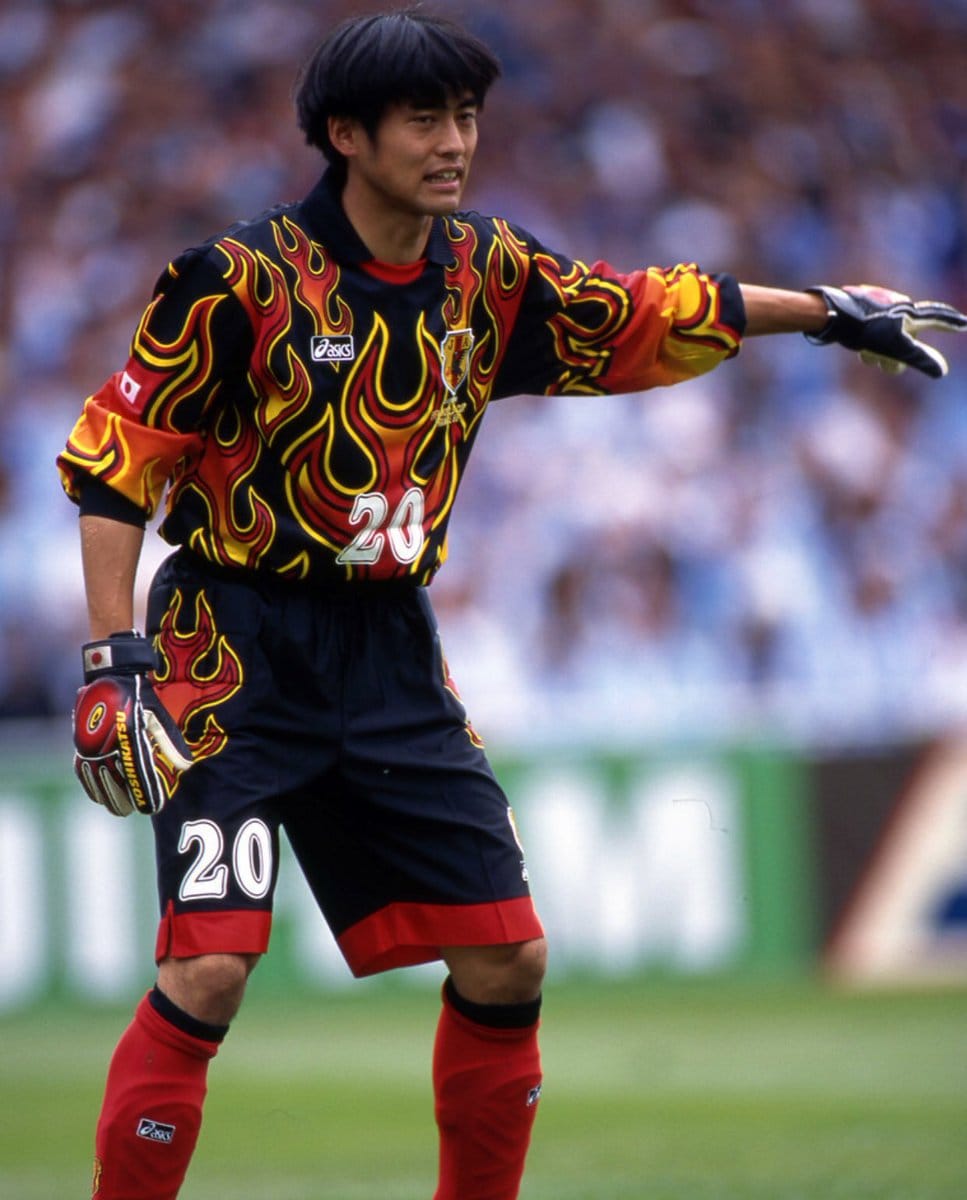Japan 1998 Goalkeeper Kit – Long Sleeve (Black)