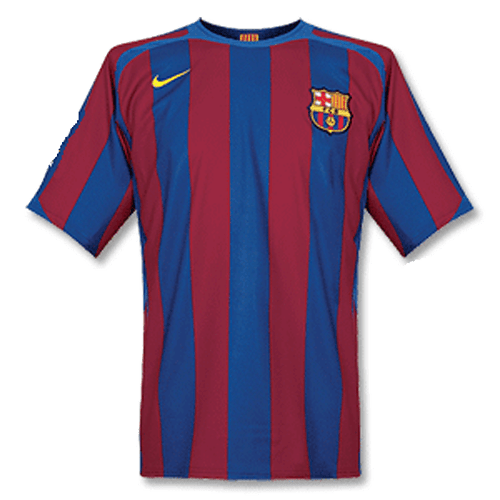 Retro Barcelona UCL Final Home Jersey 2005/06