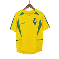 Retro Brazil Home Jersey World Cup 2002