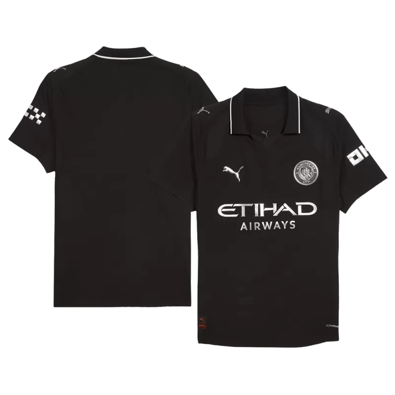 Manchester City Away Custom Player Version Soccer Jersey 2025/26