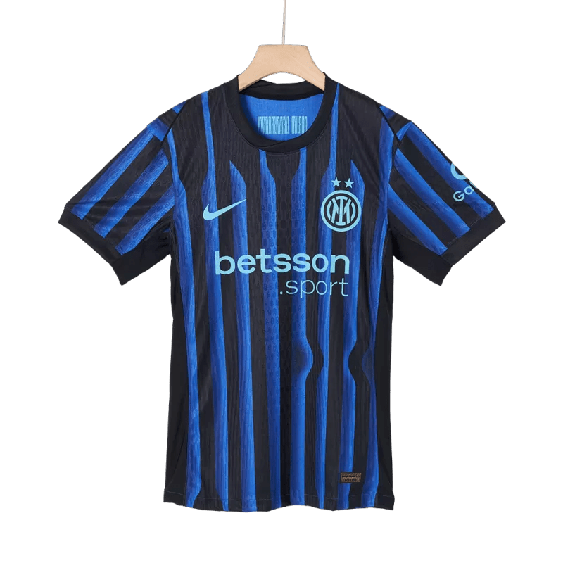 Inter Milan Home Custom Player Version Soccer Jersey 2025/26