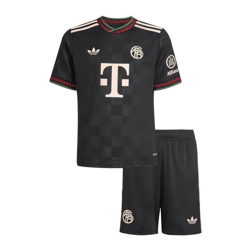 Kids Bayern Munich Third Away Soccer Kits 2025/26