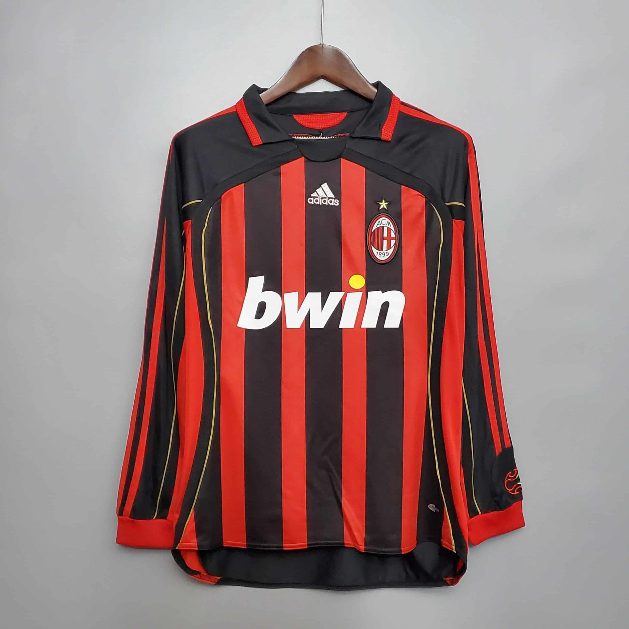 AC Milan 2006/2007 Home Kit – Long sleeve