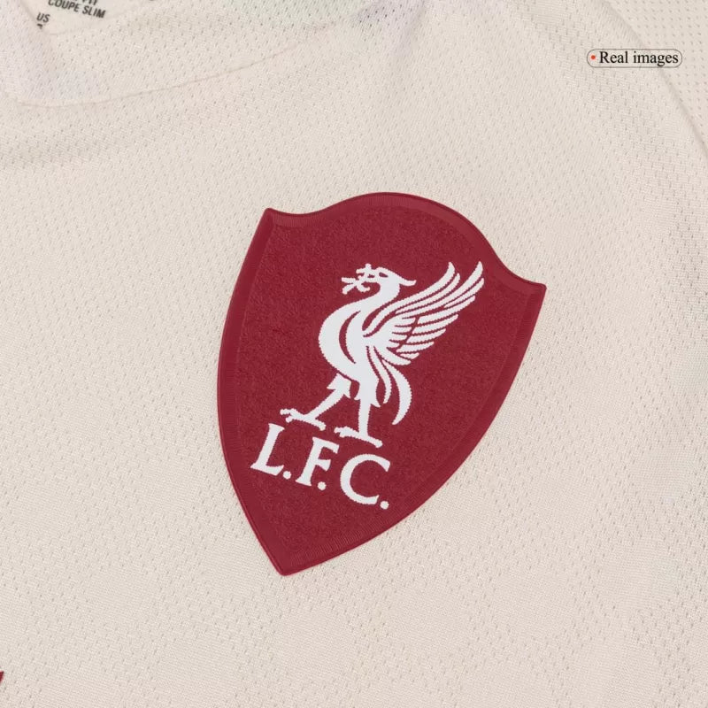 Liverpool Away Custom Player Version Soccer Jersey 2025/26