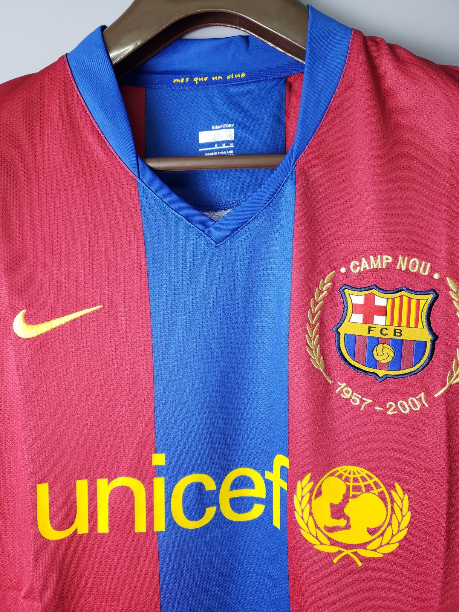 FC Barcelona 2007/2008 Home Kit – Long Sleeves