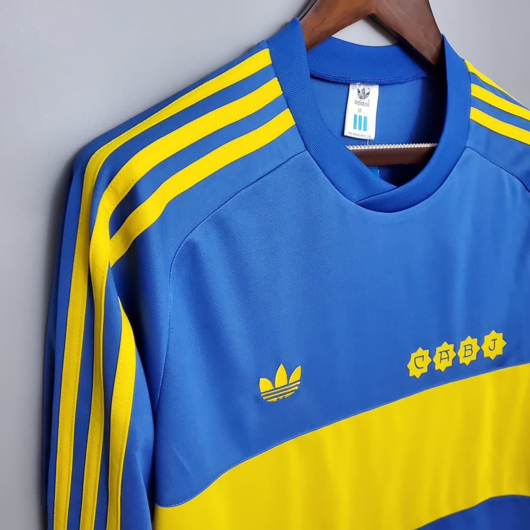 Boca Juniors 1981/1982 Home Kit- Long sleeves