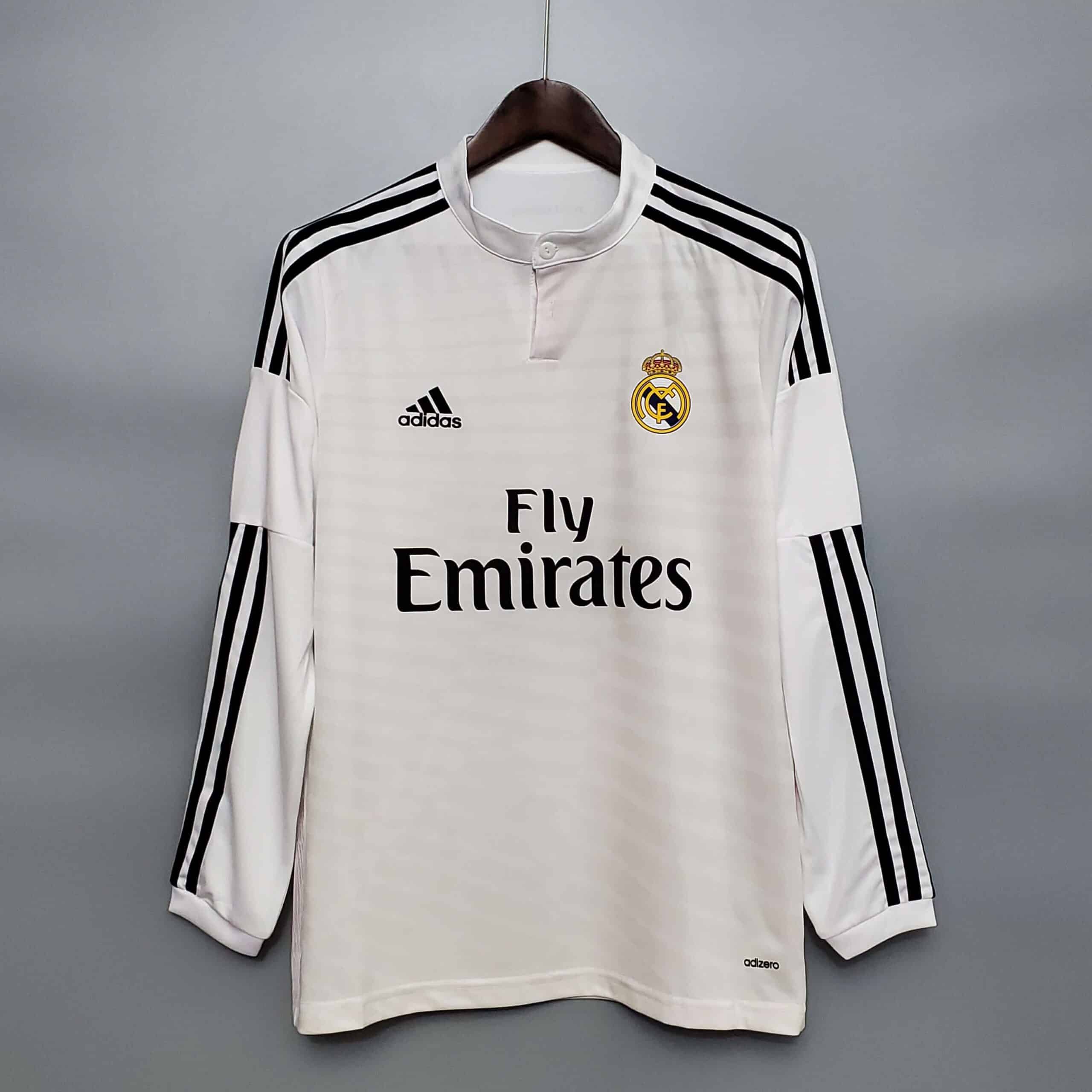 Real Madrid 2014/2015 Home kit – long sleeves