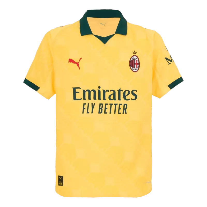AC Milan Third Away Custom Player Version Soccer Jersey 2025/26