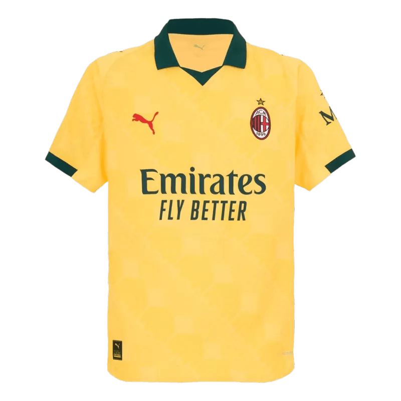 AC Milan Third Away Custom Player Version Soccer Jersey 2025/26