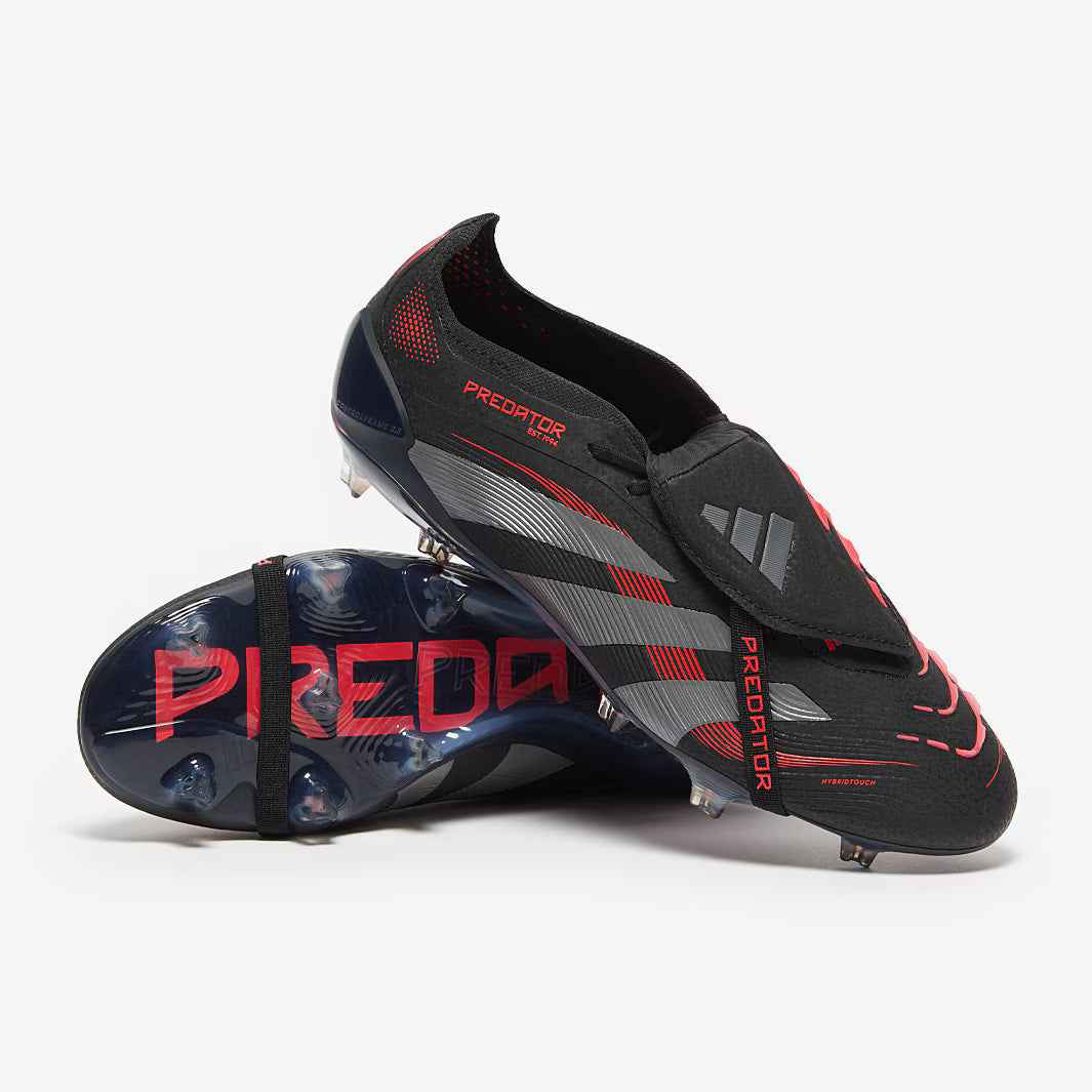 adidas Predator Elite Tongue Leather FG (BLACK)