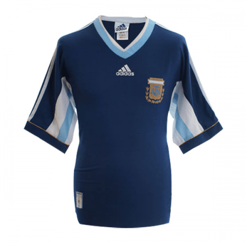 Retro Argentina Away Jersey World Cup 1998