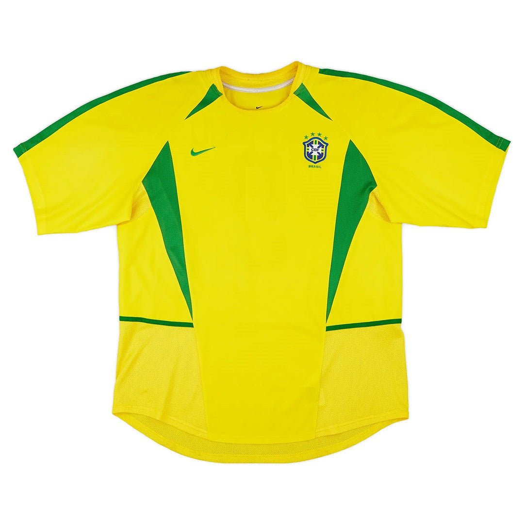 Retro Brazil Home Jersey World Cup 2002
