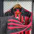 AC Milan 2007/2008 Home kit – Long sleeve