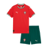 Portugal Home Soccer Jersey Kit 2025 Kids(Jersey+Shorts)