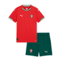 Portugal Home Soccer Jersey Kit 2025 Kids(Jersey+Shorts)