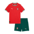 Portugal Home Soccer Jersey Kit 2025 Kids(Jersey+Shorts)