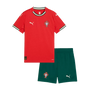 Portugal Home Soccer Jersey Kit 2025 Kids(Jersey+Shorts)