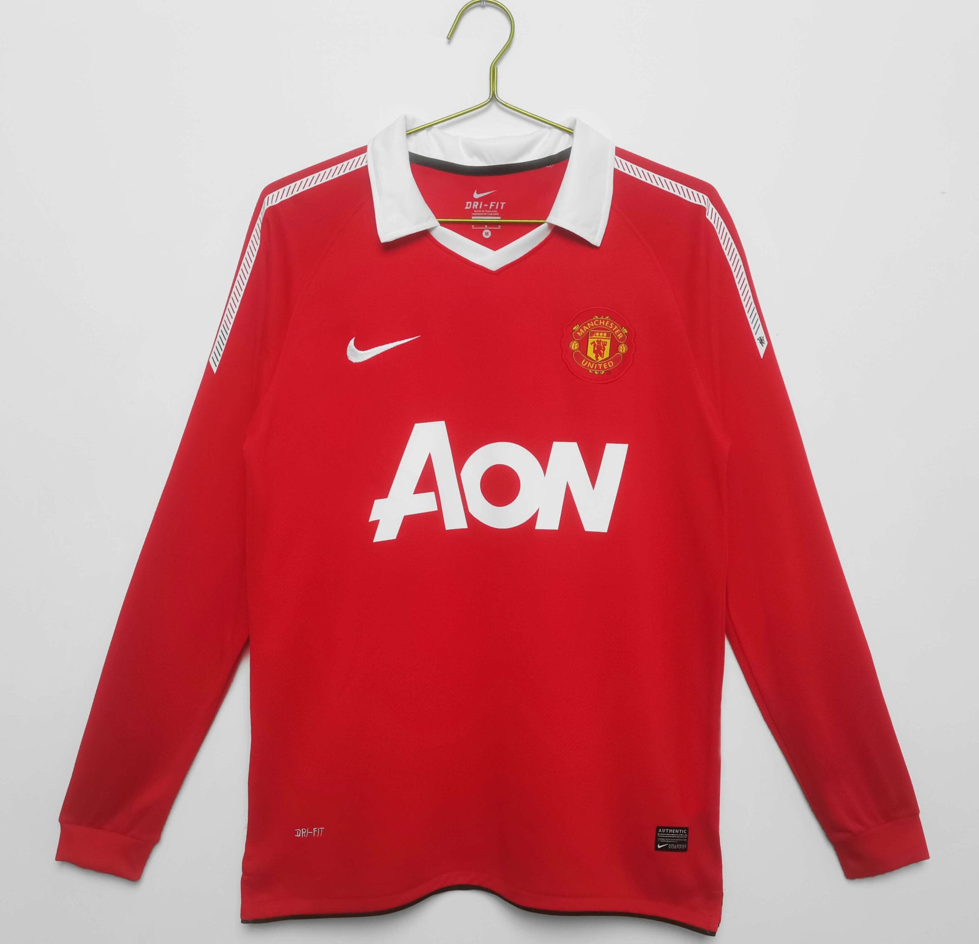 Manchester United 2010/2011 Home Kit – Long Sleeves