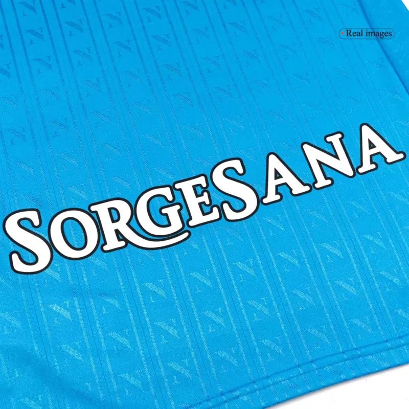 Napoli Home Custom Player Version Soccer Jersey 2025/26