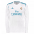 Retro Real Madrid Home Long Sleeve Jersey 2017/18