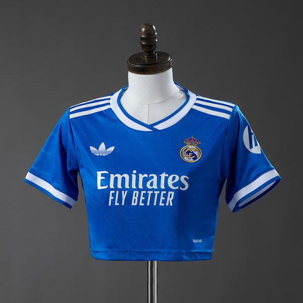 Real Madrid 25/26 Third Croptop
