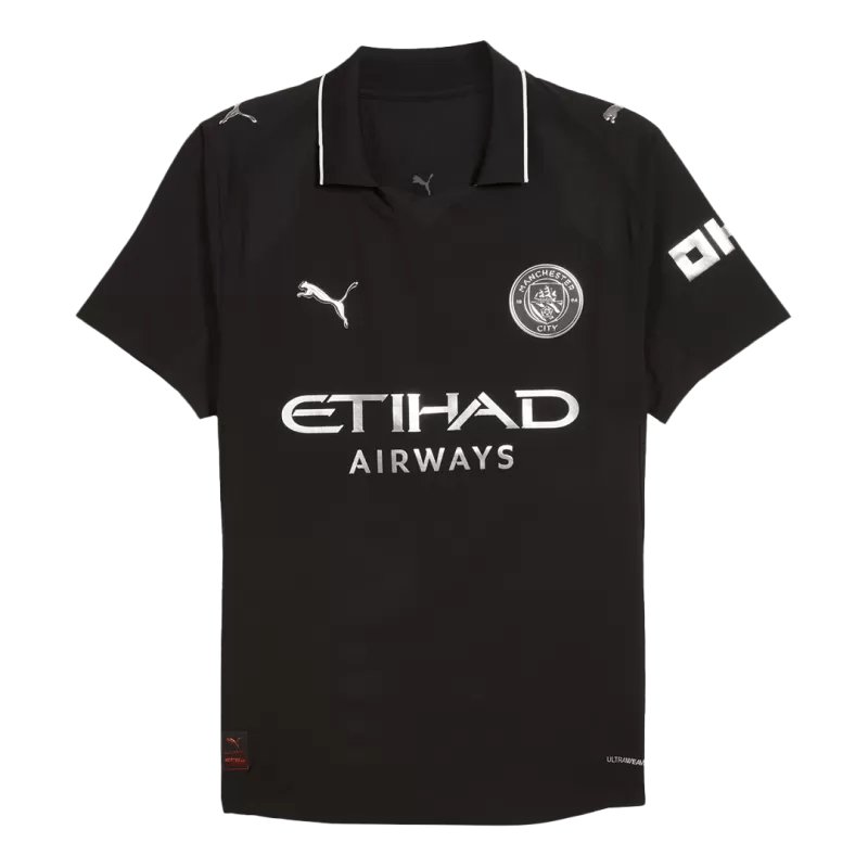 Manchester City Away Custom Player Version Soccer Jersey 2025/26